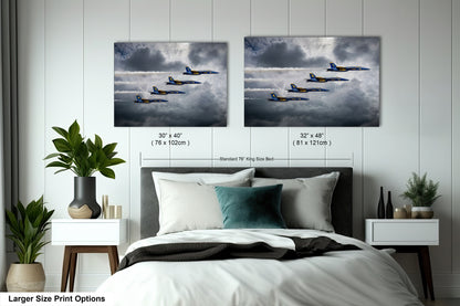 a couple of pictures of planes flying in the sky