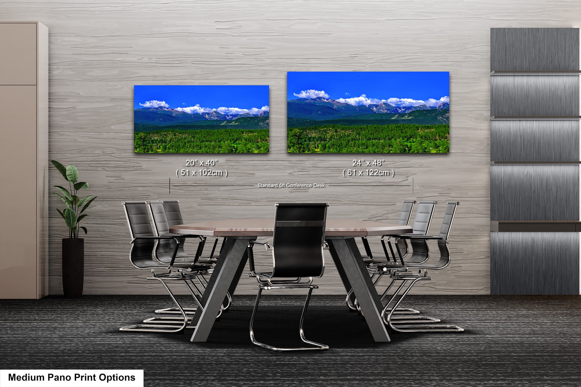 a dining room with a table and chairs