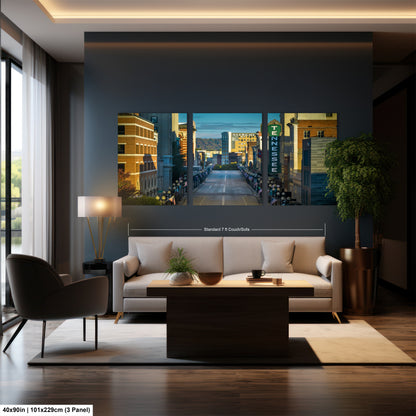 a living room with a couch a table and a chair