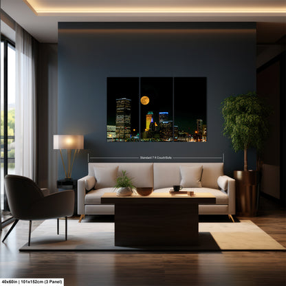 a living room filled with furniture and a large window