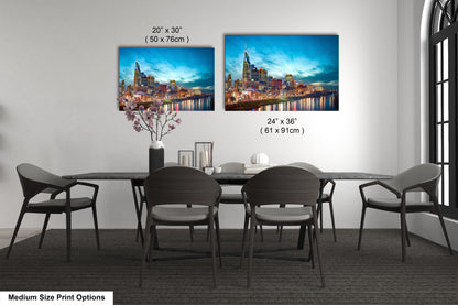 a dining table with four chairs and a vase of flowers