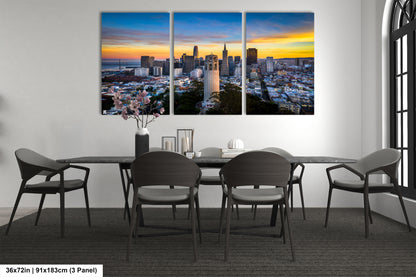 a dining room with a table and chairs