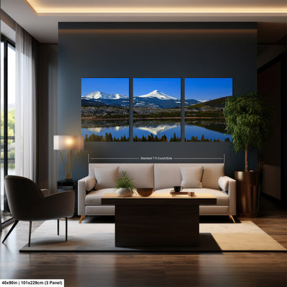 a living room filled with furniture and a large window