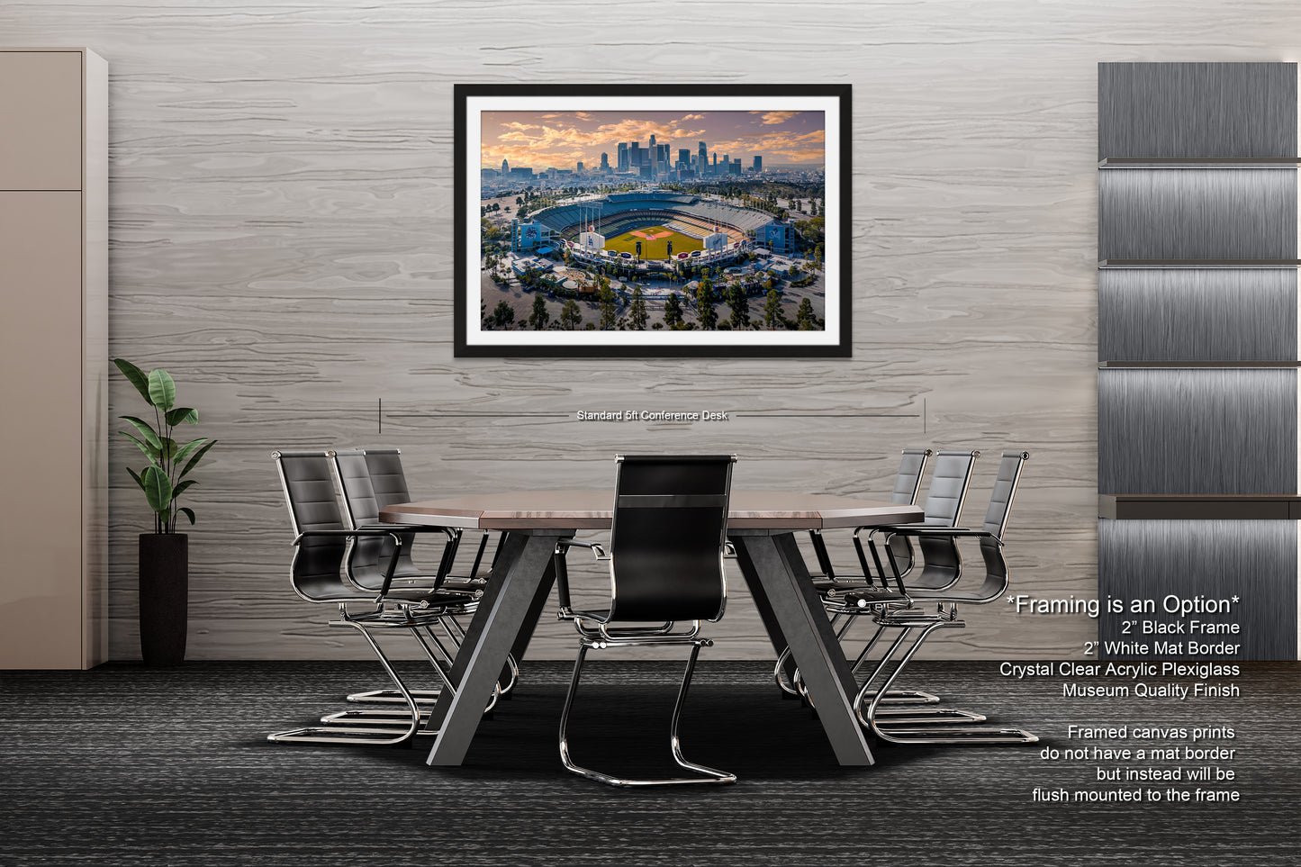 a dining room with a table and chairs