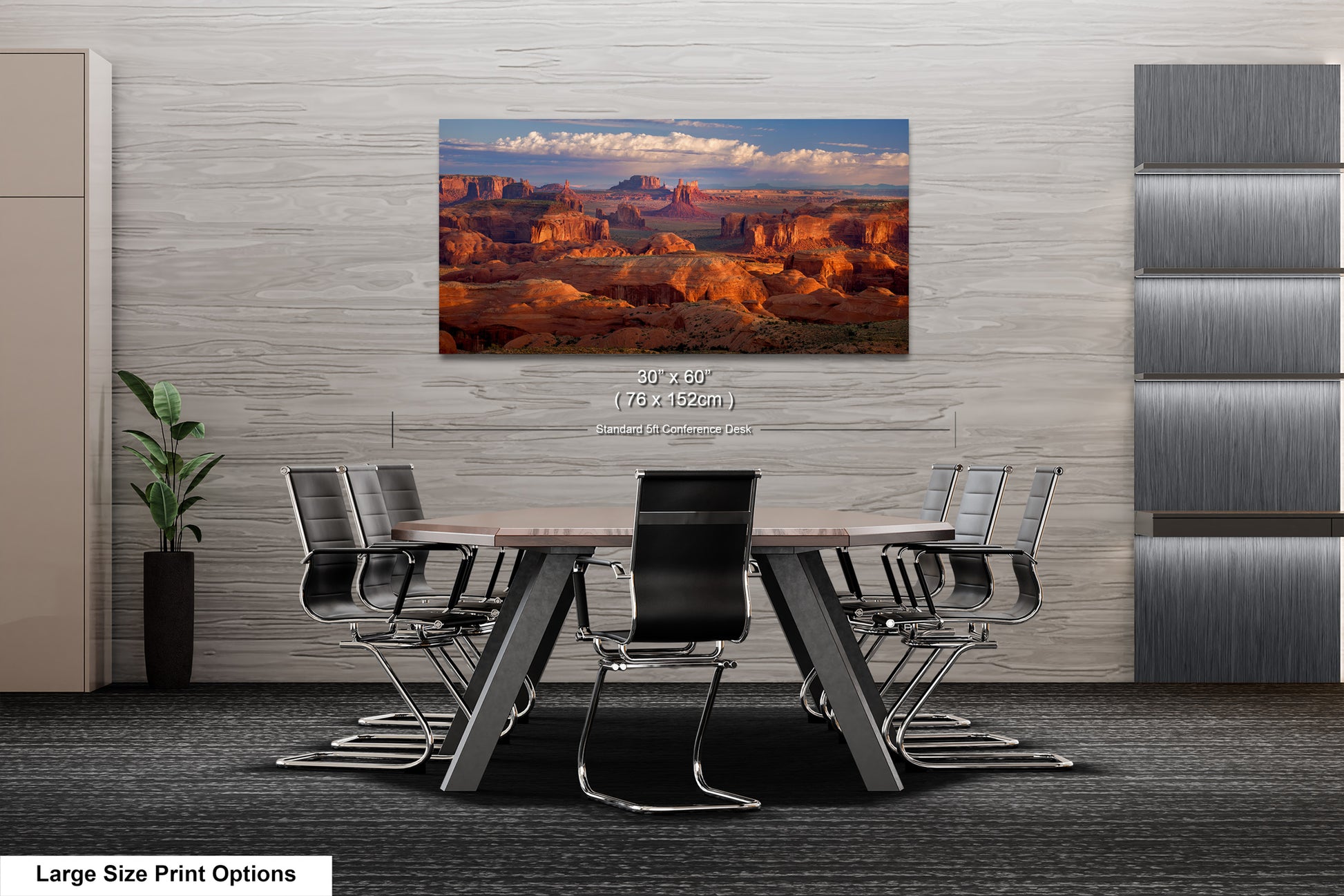 a dining room with a table and chairs