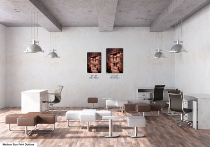 a room with a lot of chairs and tables
