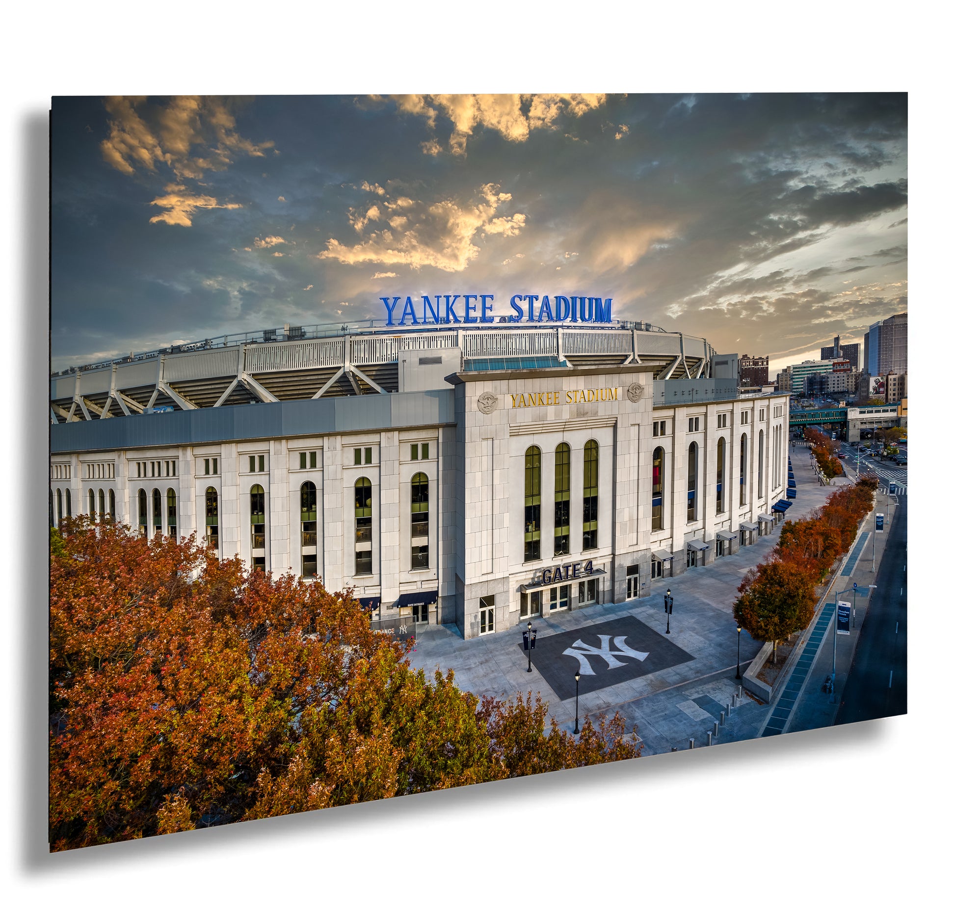 the yankee stadium in new york city, ny