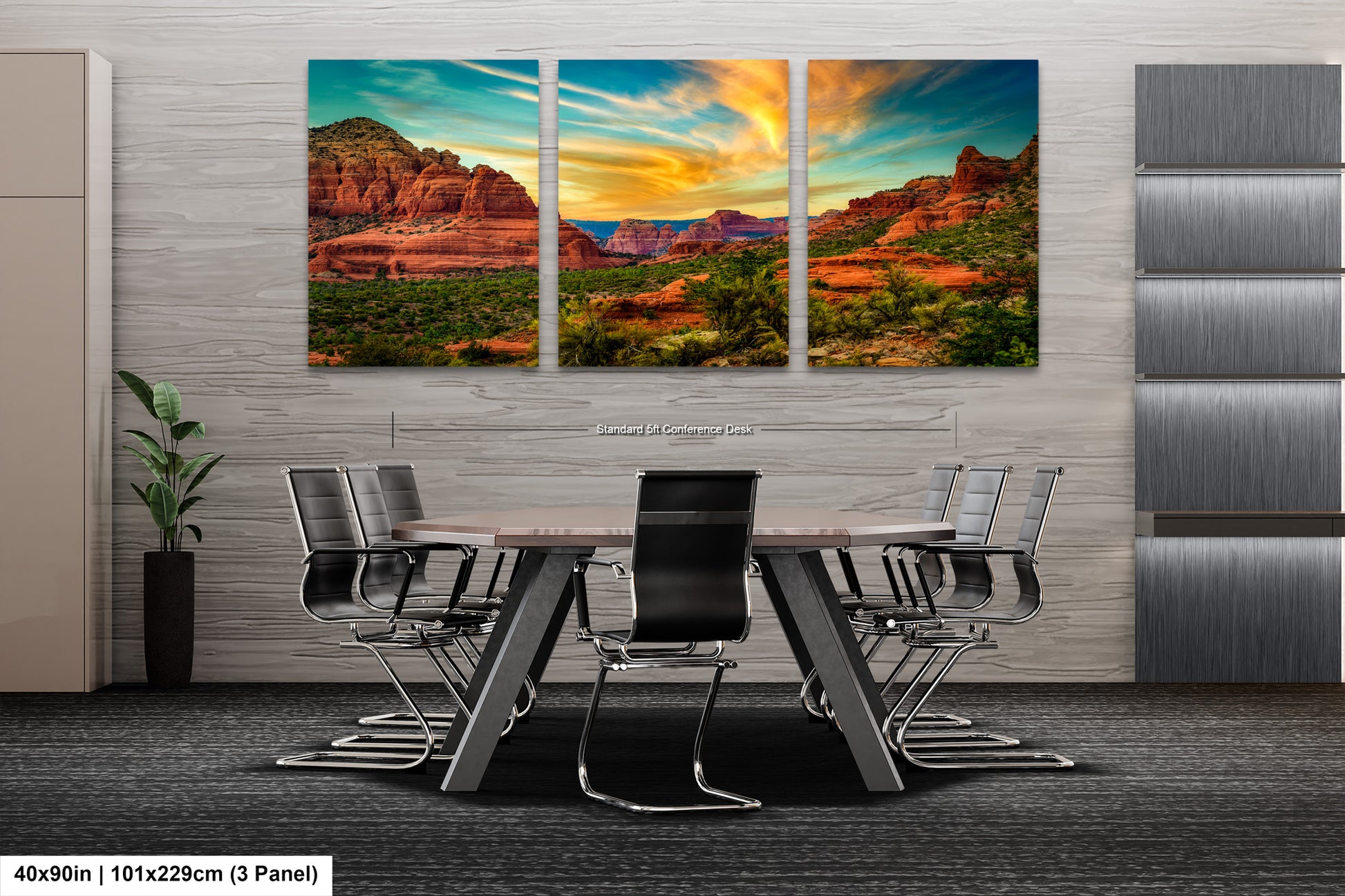 a dining room with a table and chairs