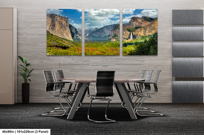 a dining room with a table and chairs