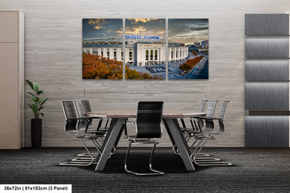 a dining room with a table and chairs