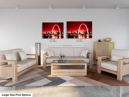 a living room filled with furniture and a painting on the wall