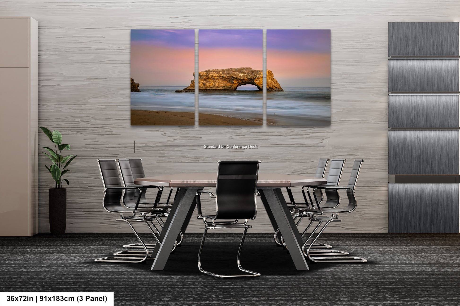 a dining room with a table and chairs