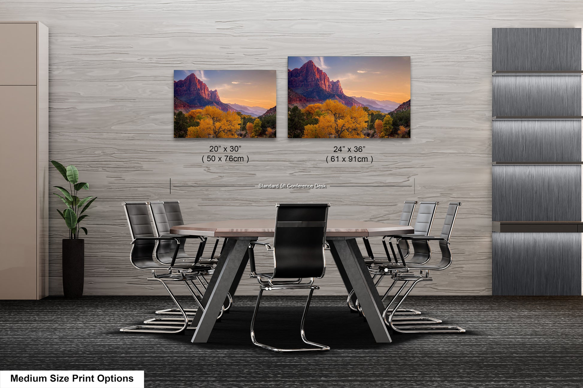 a dining room with a table and chairs