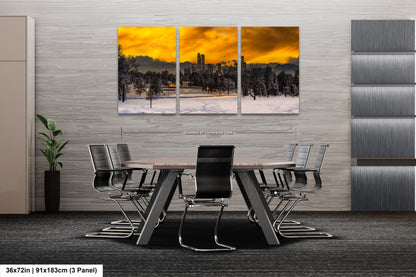 a dining room with a table and chairs