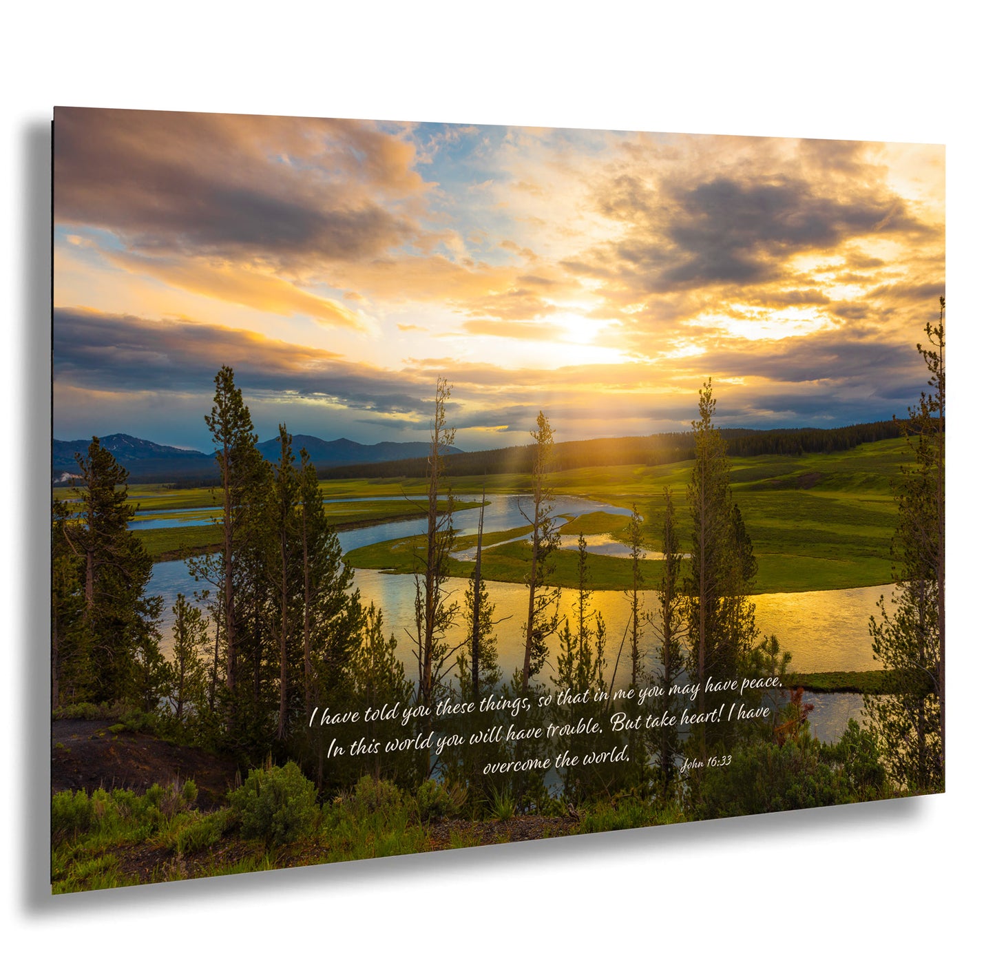 a picture of a sunset with a quote