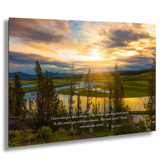 a picture of a sunset with a quote