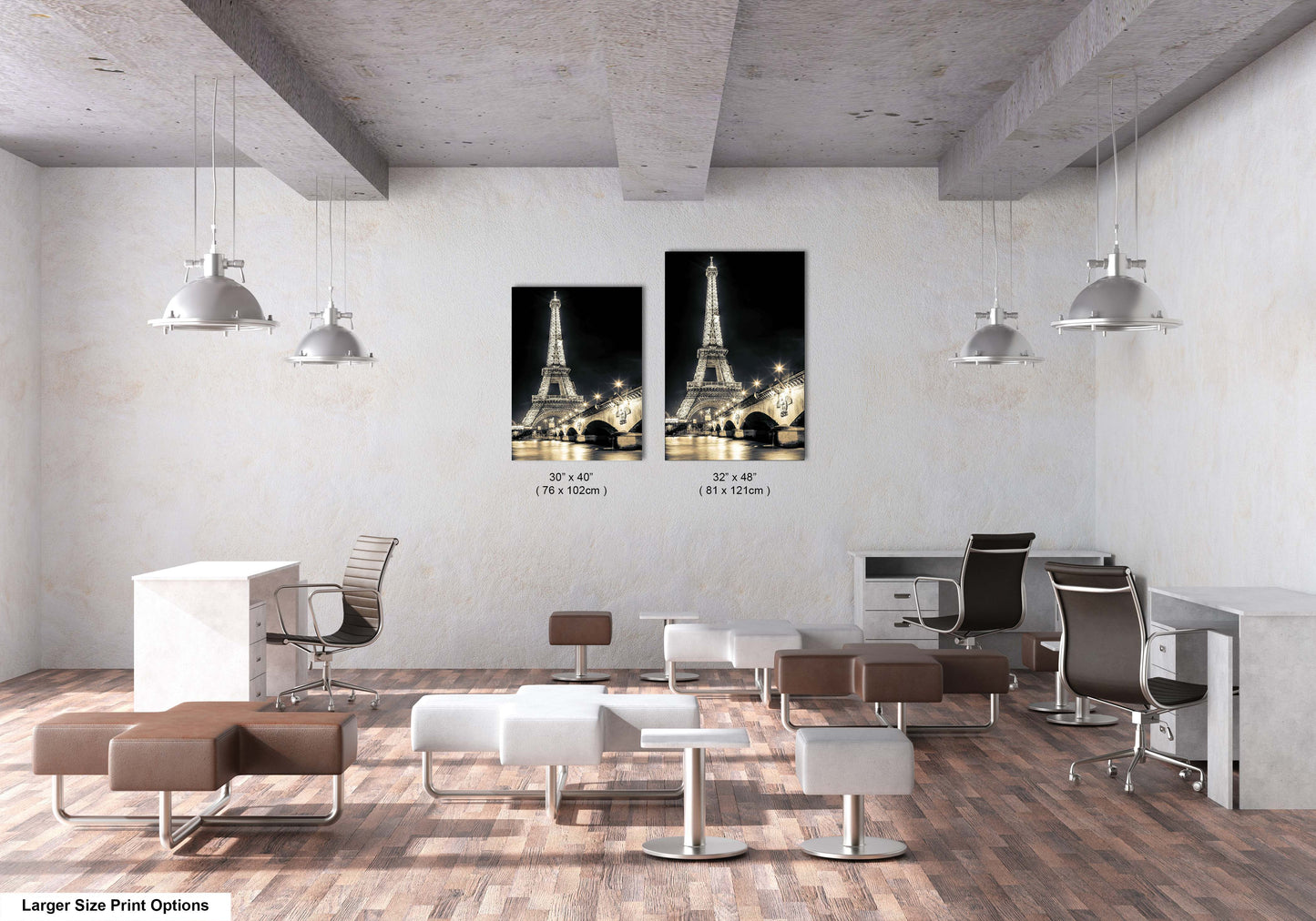 a room with a lot of chairs and tables