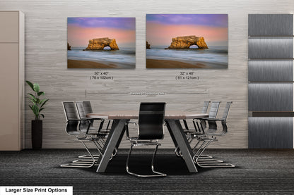 two pictures of a table and chairs in a room