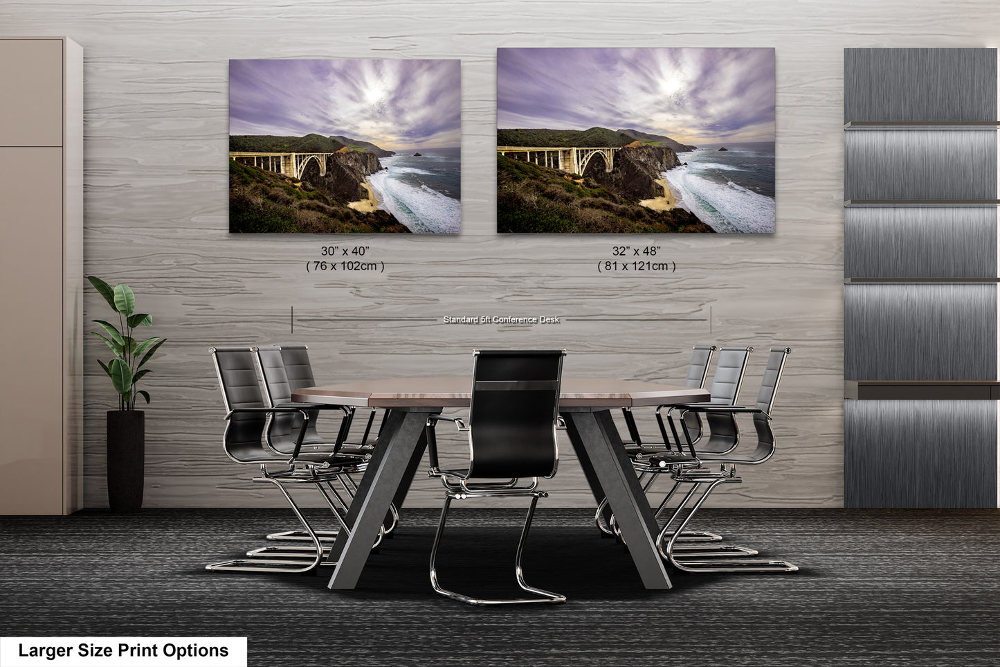 a dining room with a table and chairs