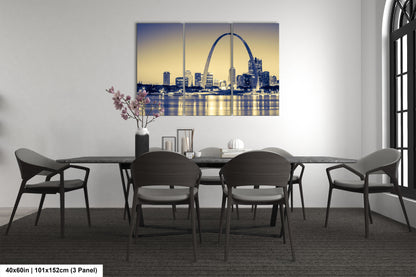 a picture of a dining room with a table and chairs