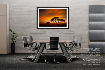 a dining room with a table and chairs