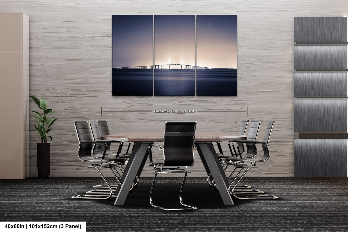 a dining room with a table and chairs