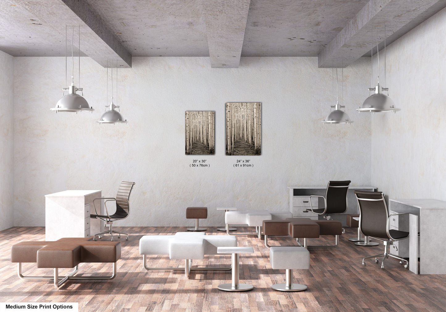 a room with a lot of chairs and desks