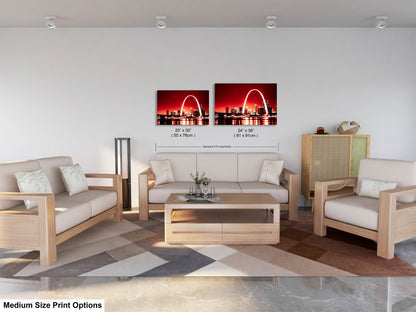 a living room with two couches and a coffee table