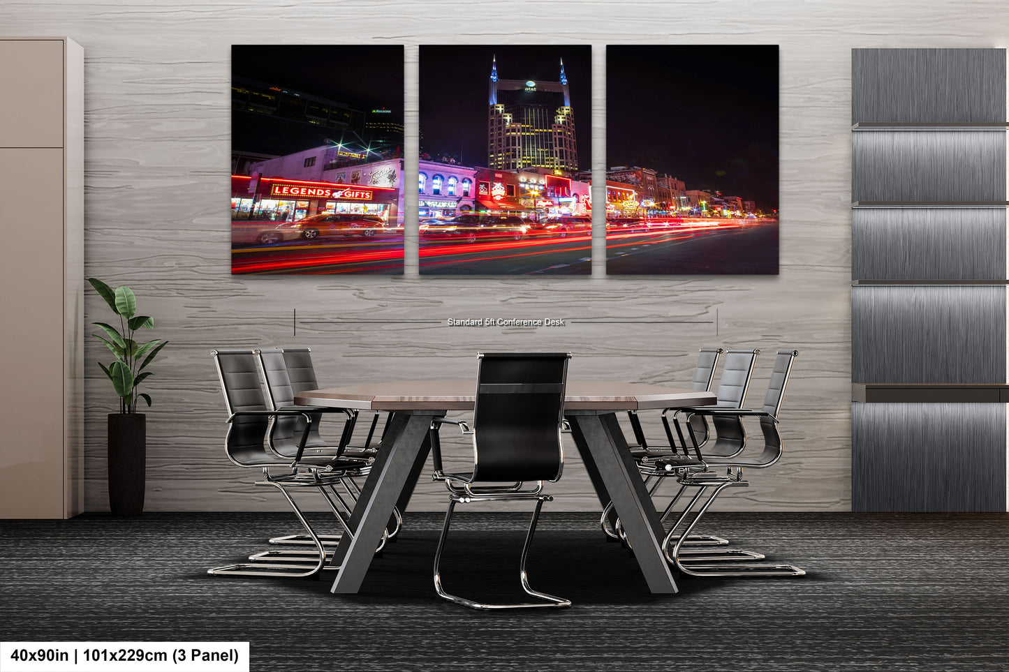 a dining room with a table and chairs