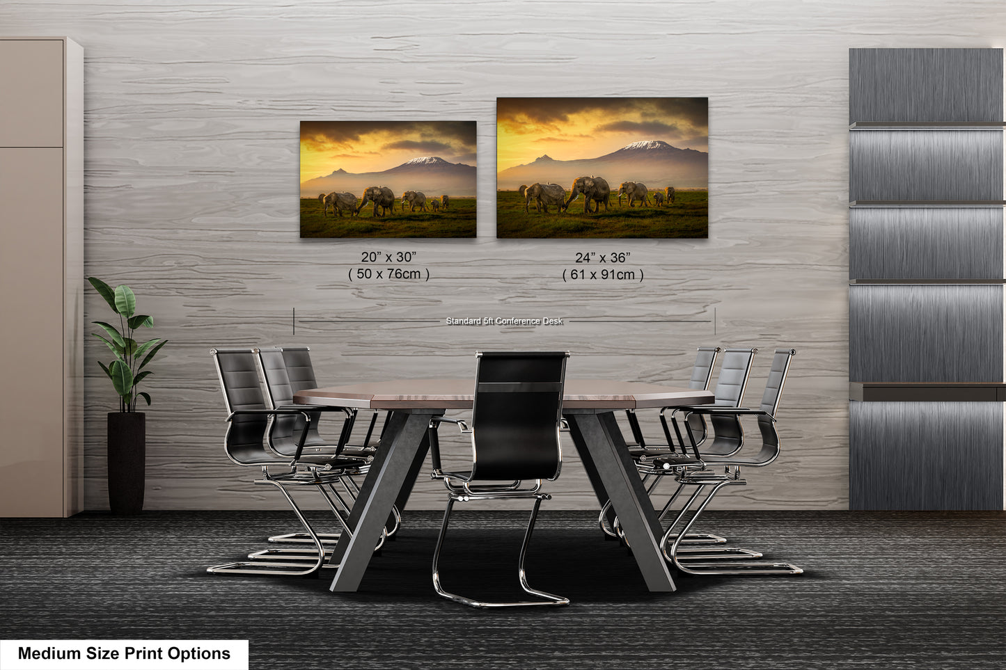 a dining room with a table and chairs
