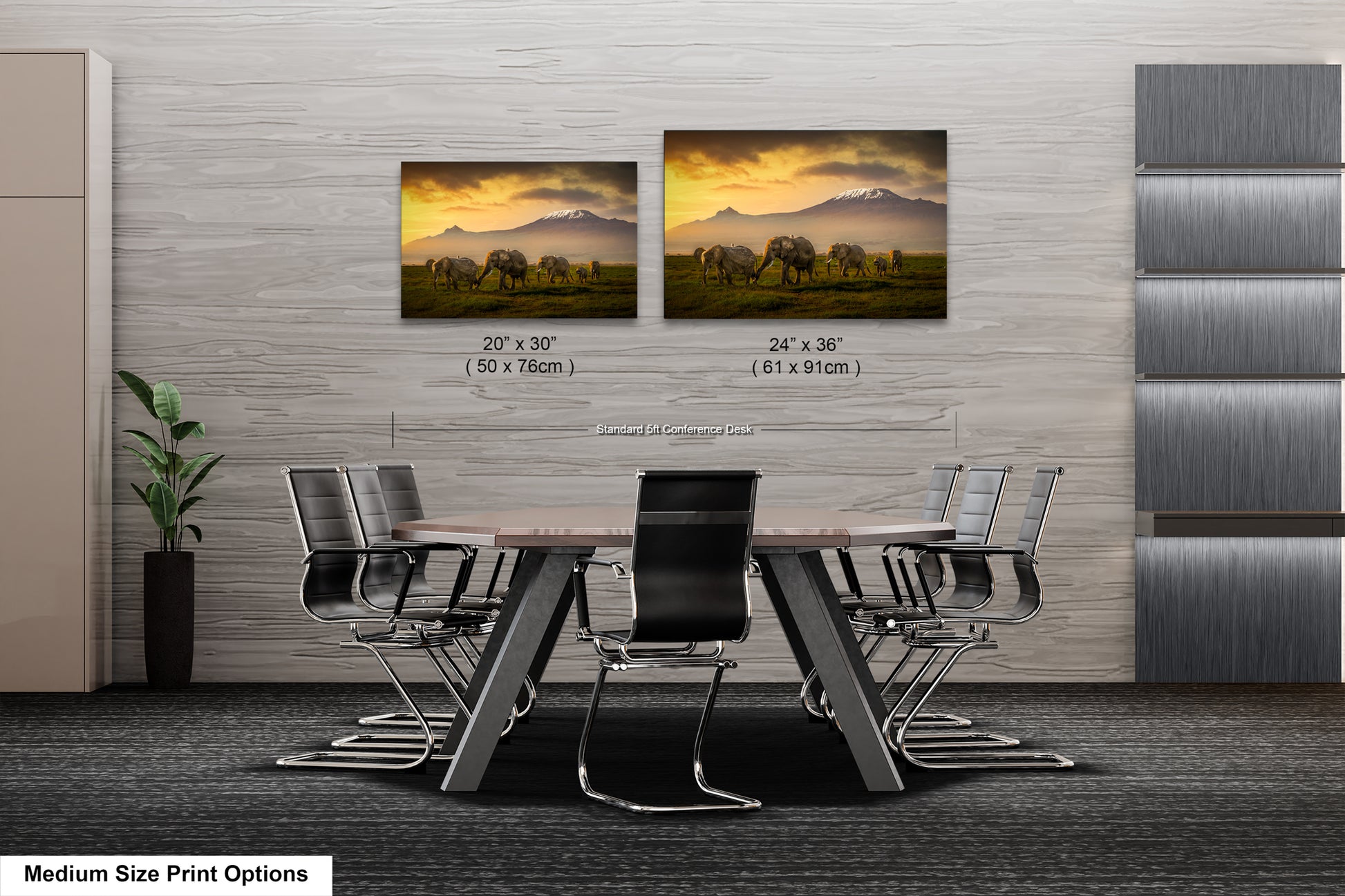a dining room with a table and chairs