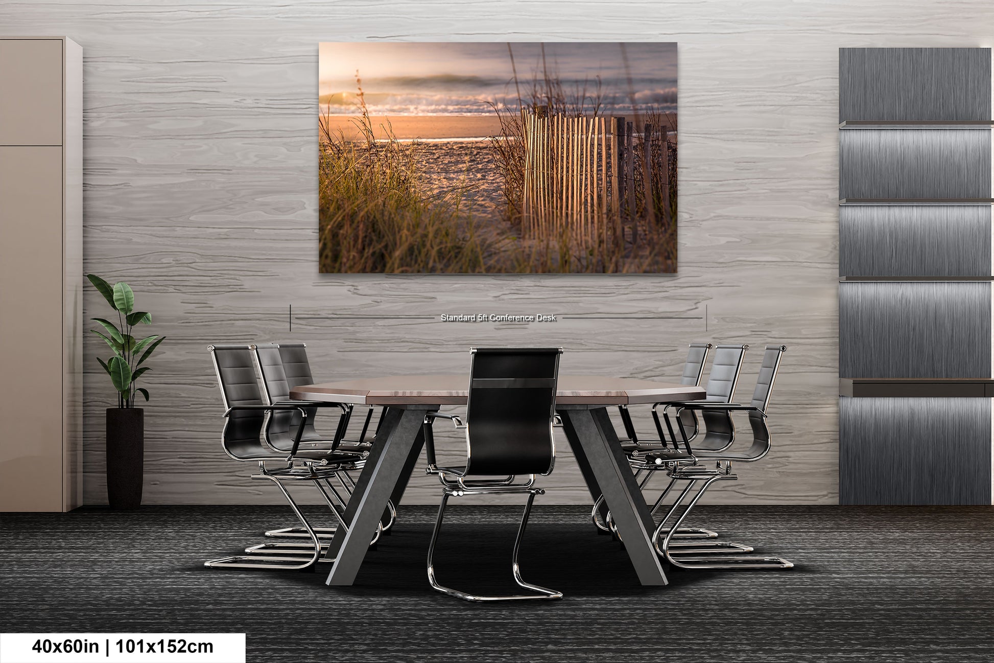 a dining room with a table and chairs