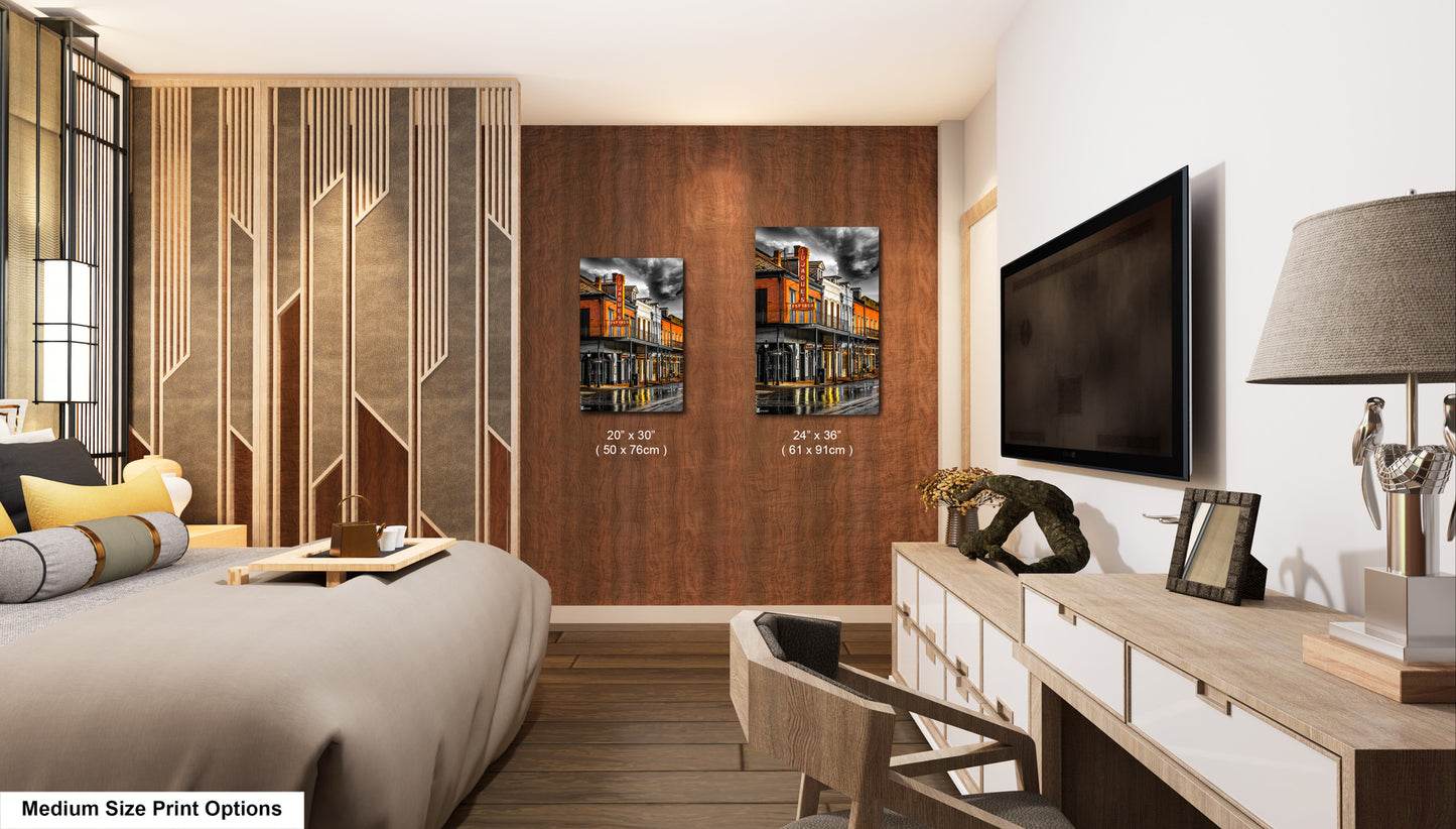 a bedroom with a large bed and a flat screen tv