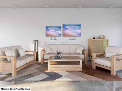 a living room with two couches and a coffee table