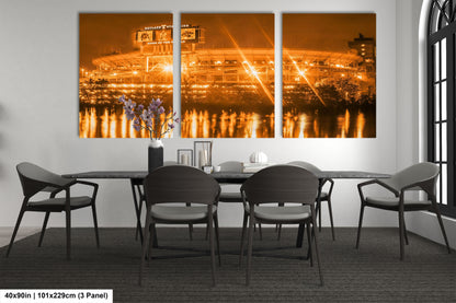 a dining room with a table and chairs