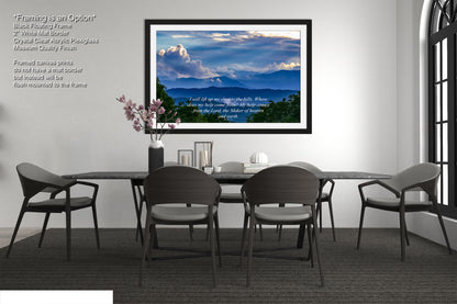 a picture of a dining room with a table and chairs