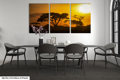 a dining room with a table and chairs