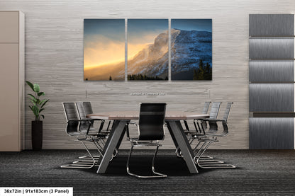 a dining room with a table and chairs