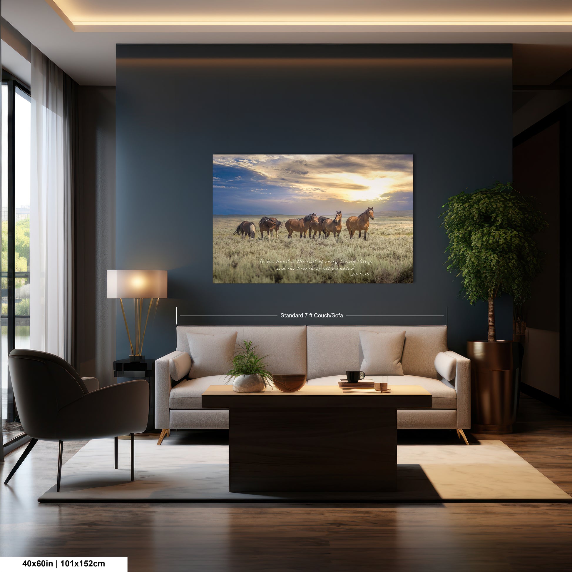 a living room filled with furniture and a flat screen tv