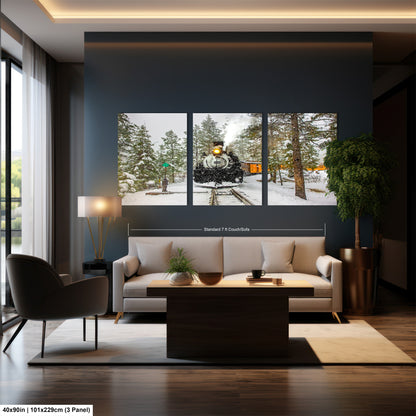 a living room filled with furniture and a large window