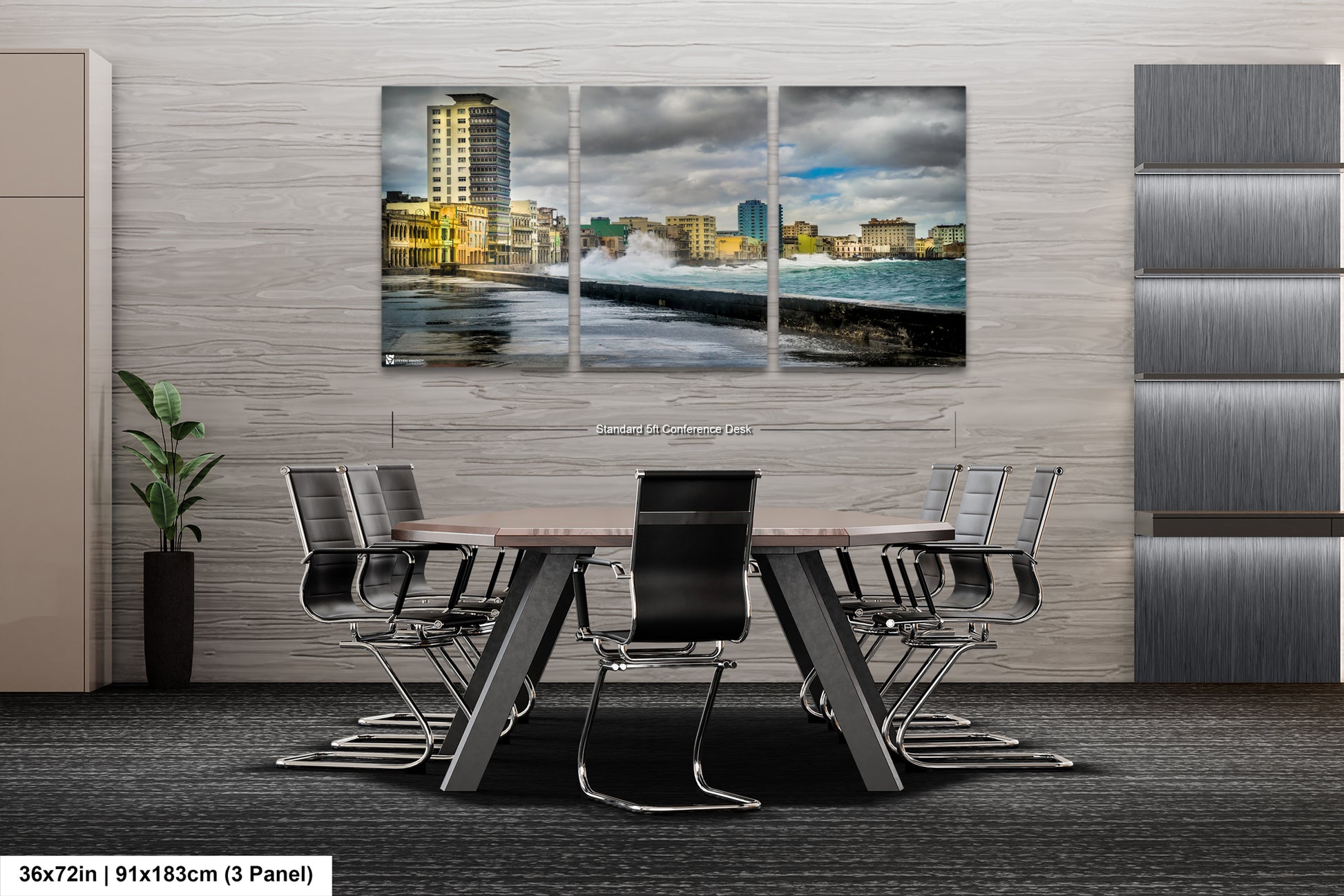 a dining room with a table and chairs