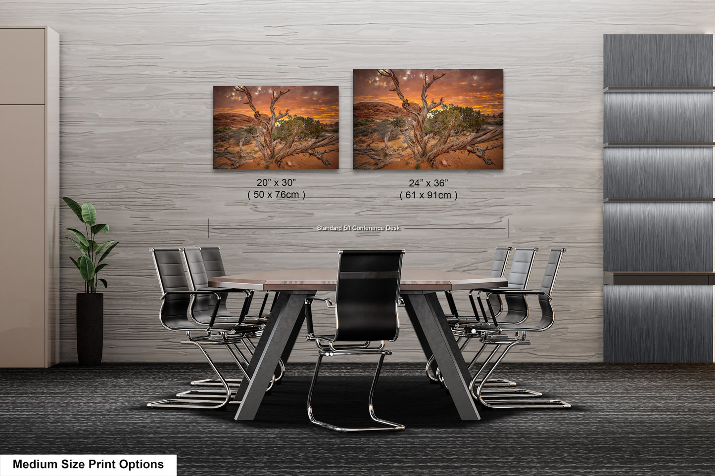 a dining room with a table and chairs