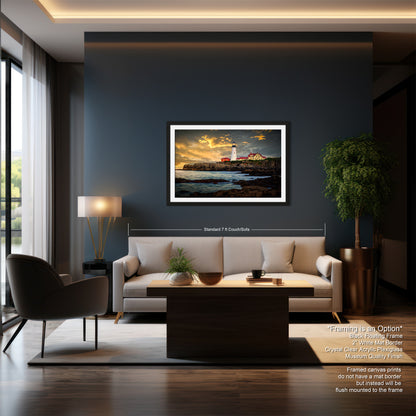 a living room filled with furniture and a painting on the wall