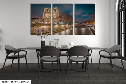 a dining room with a table and chairs