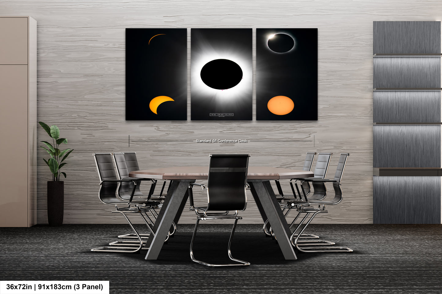 a dining room with a table and chairs