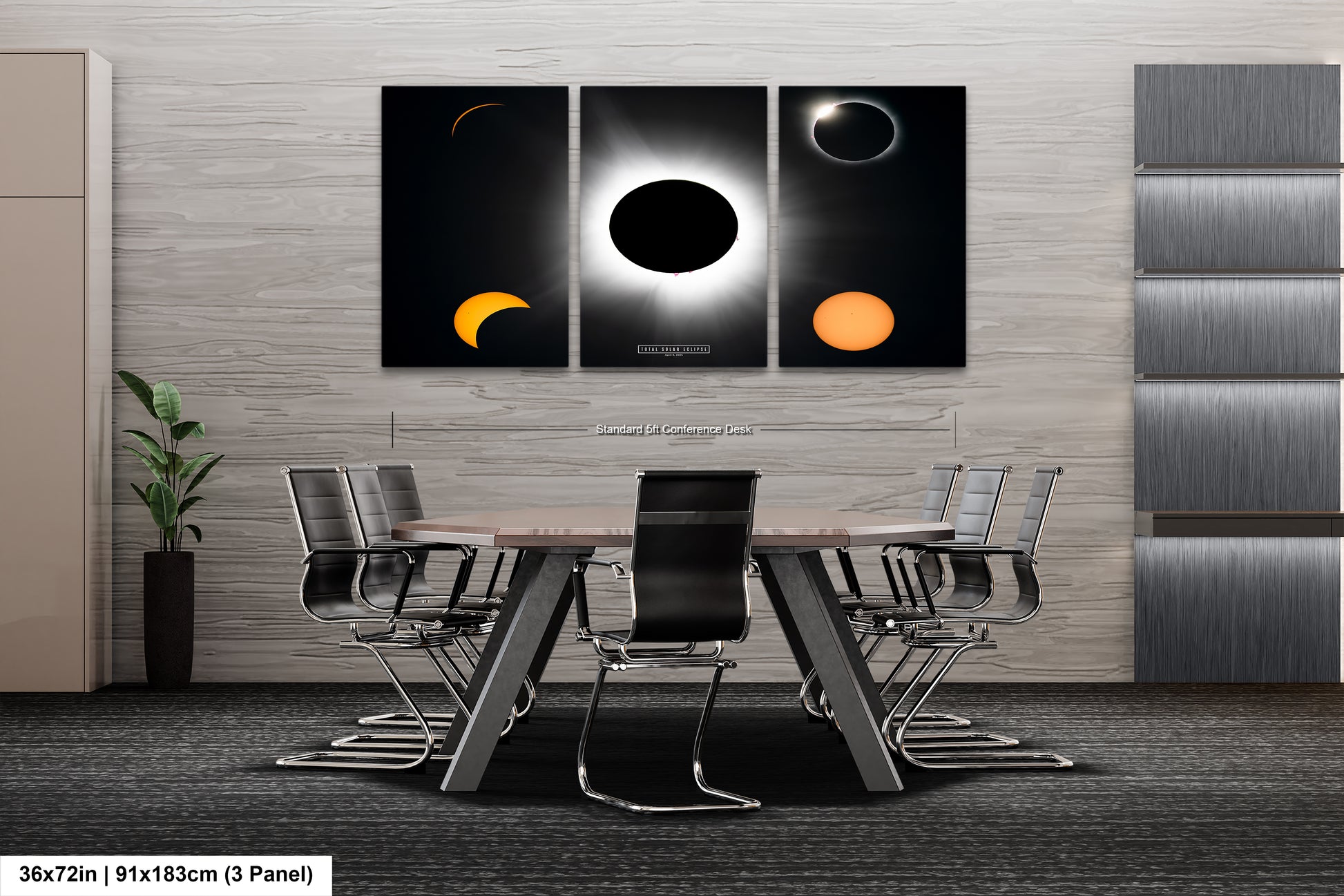 a dining room with a table and chairs