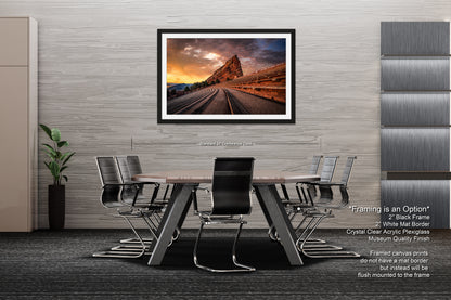 a picture of a dining room with a table and chairs